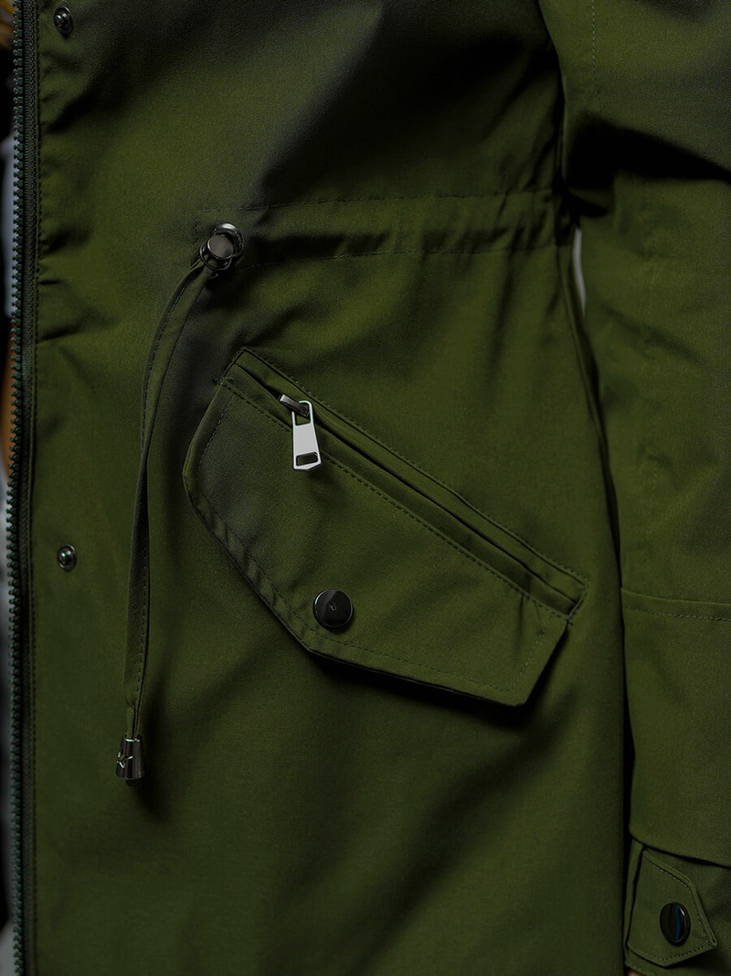 Куртка жіноча Зелена OZONEE JS/16M9081/136