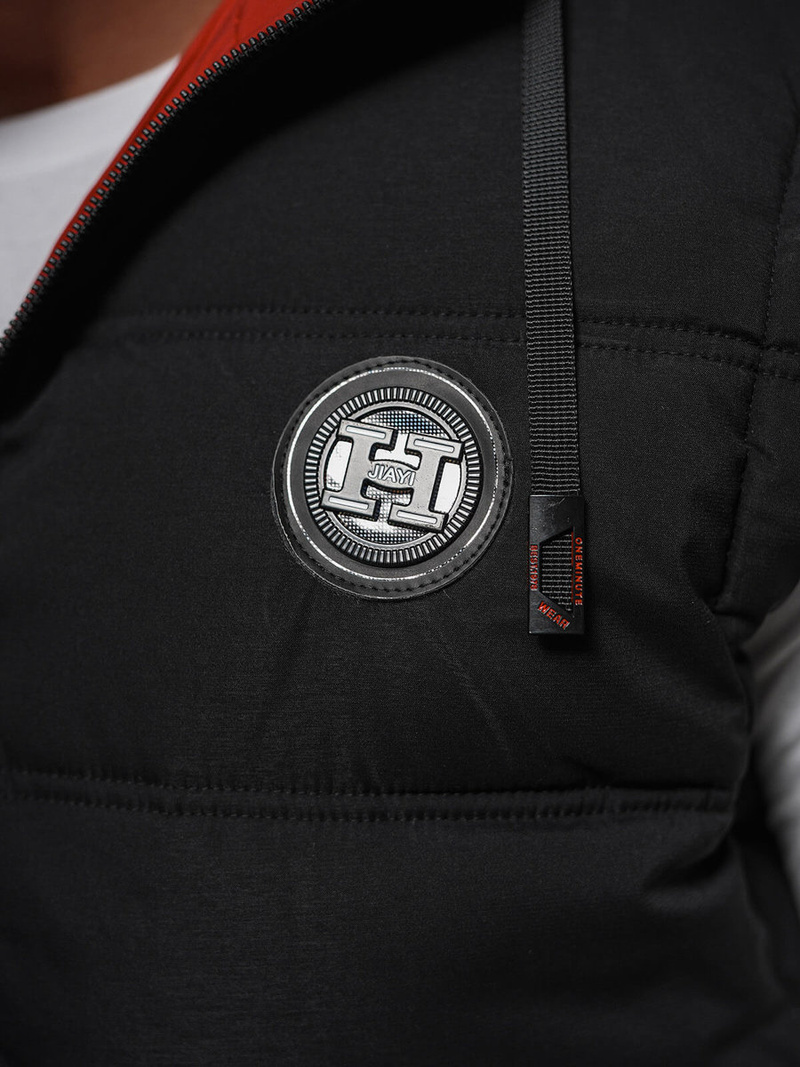 Безрукавка чоловіча чорна OZONEE JS/84M3027/392