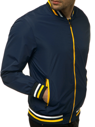 Kurtka bomberka męska granatowa OZONEE N/6195