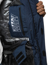 Kurtka zimowa męska granatowa OZONEE O/9803