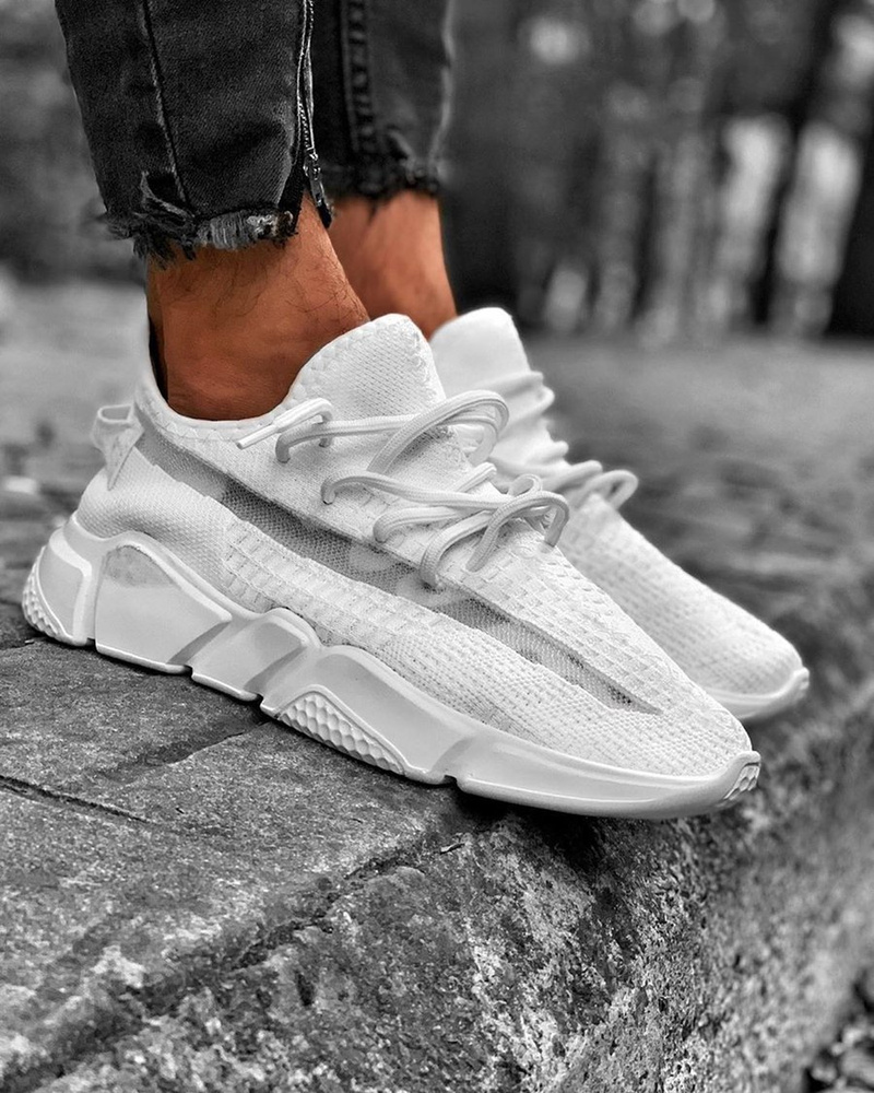 Sneakersy białe/01 OZONEE O/503