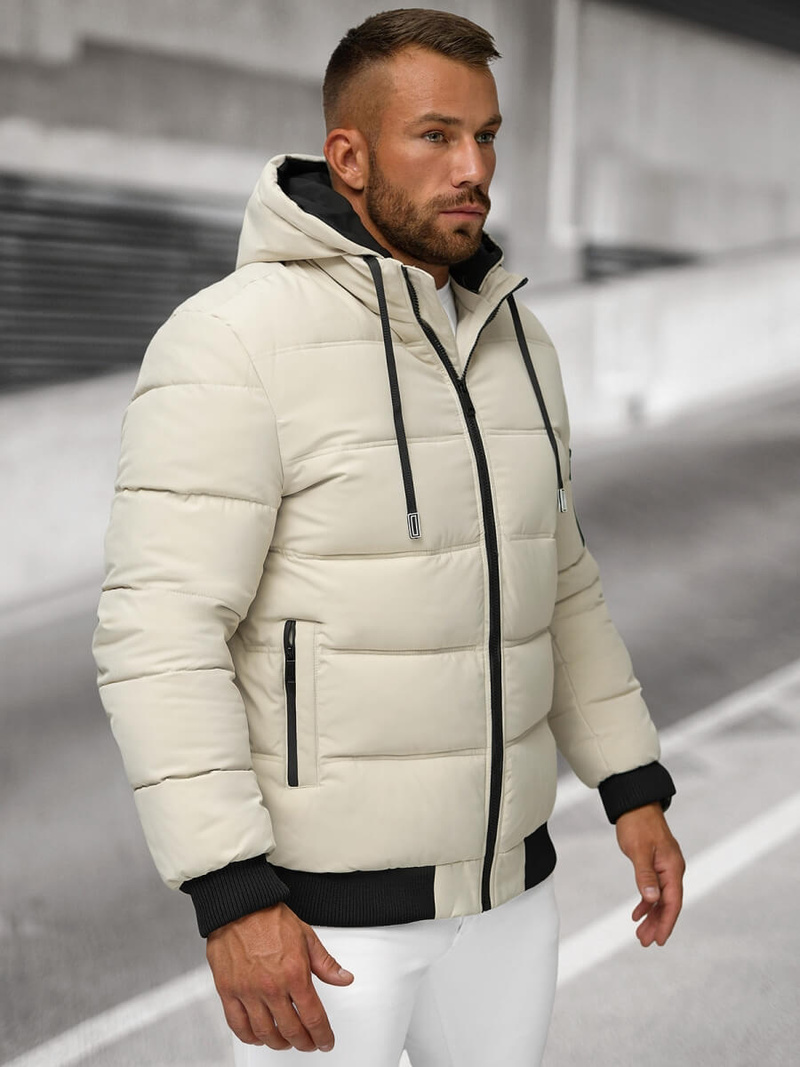 Куртка чоловіча Кремова OZONEE JS/31M5003/280Z