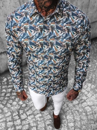 Чоловіча сорочка кольорова OZONEE O/2822Z