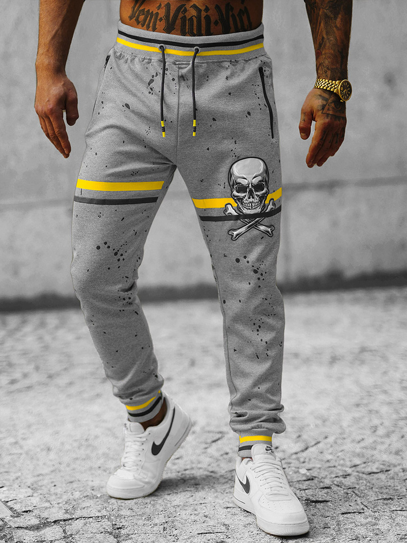 Spodnie dresowe męskie szare OZONEE JS/K10227Z