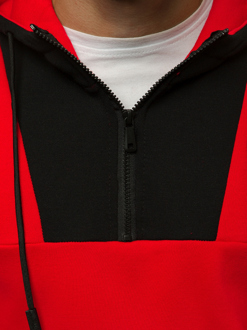 Толстовка чоловіча Червона OZONEE JS/KS2161