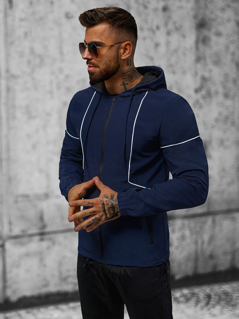 Куртка чоловіча tемно-cиня OZONEE JS/M10300