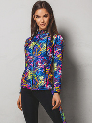 Komplet sportowy dwuczęściowy kolorowy OZONEE O/02704Z