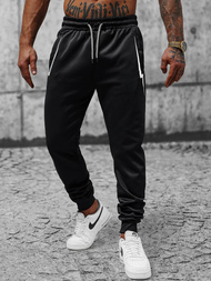 Штани Cпортивні Чоловічі Чорнi OZONEE JS/8K165