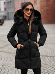 Куртка жіноча чорна OZONEE JS/16M9099/392Z