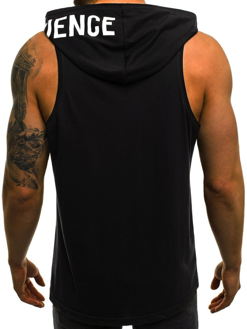 Майка чоловіча Чорна OZONEE O/2537