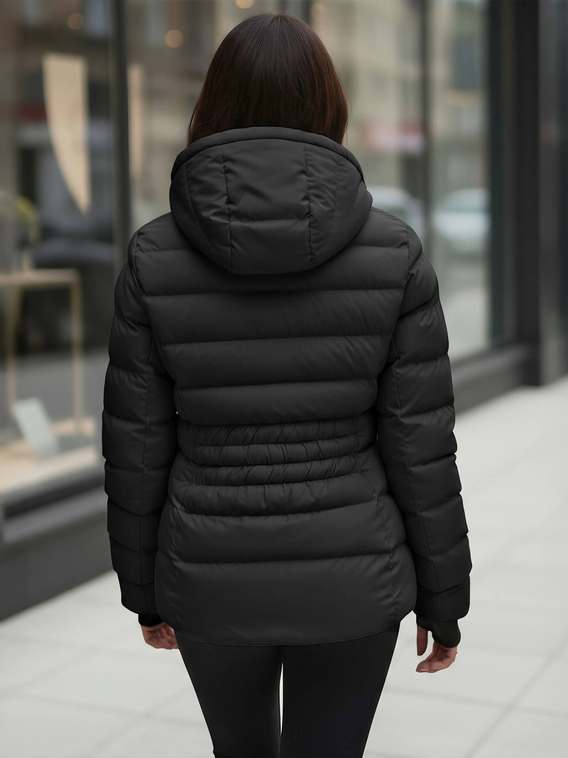 Куртка жіноча Чорна OZONEE JS/M769/392