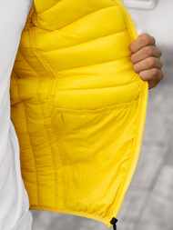 Безрукавка чоловіча Жовта OZONEE JS/HDL88002Z