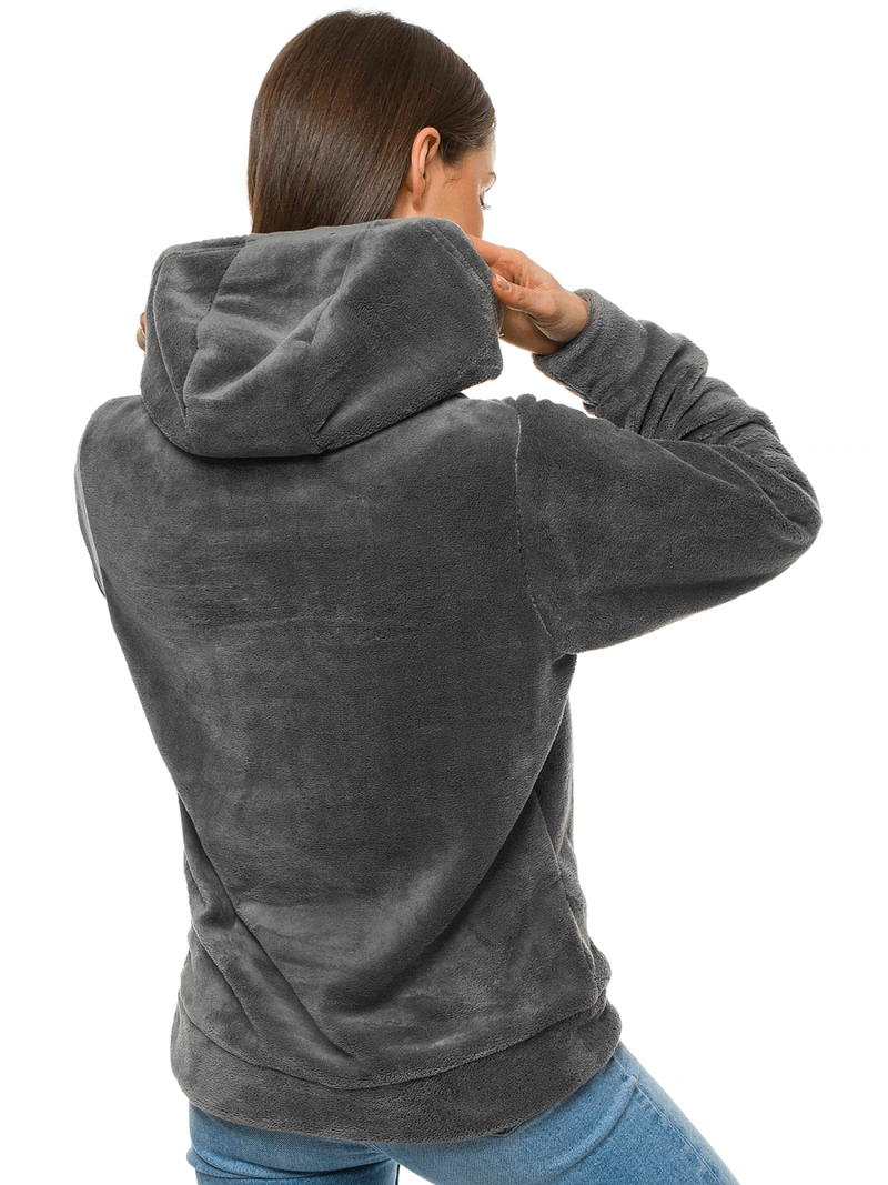 Жіноча Толстовка Темно-Сiра OZONEE JS/HH033/2