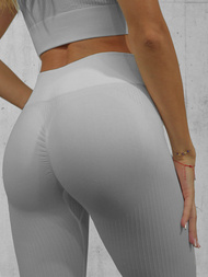 Жіночий спортивний костюм з двох частин ciрий OZONEE O/SY2317