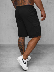 Шорти Чоловічі Чорнi OZONEE JS/8K218/3