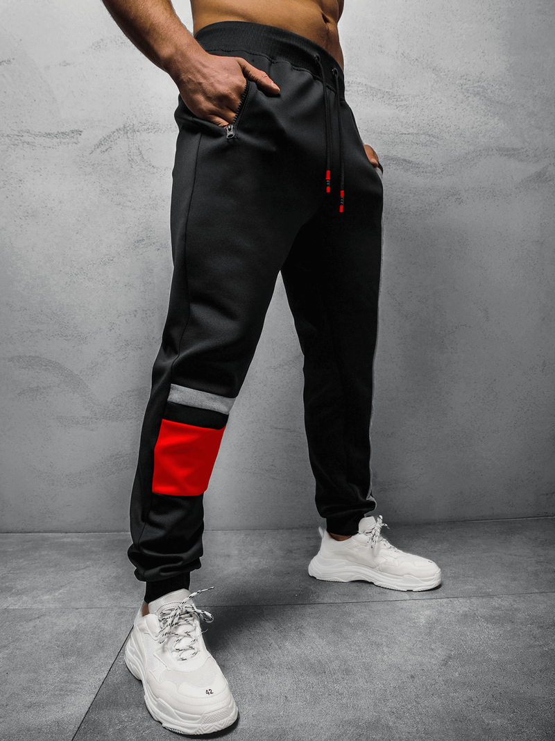 Штани спортивні чоловічі Чорнi OZONEE JS/K10132