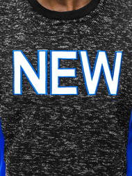 Толстовка чоловіча Чорна OZONEE JS/KS1908Z