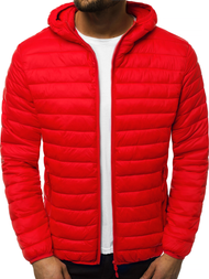 Kurtka męska przejściowa czerwona OZONEE JS/LY35
