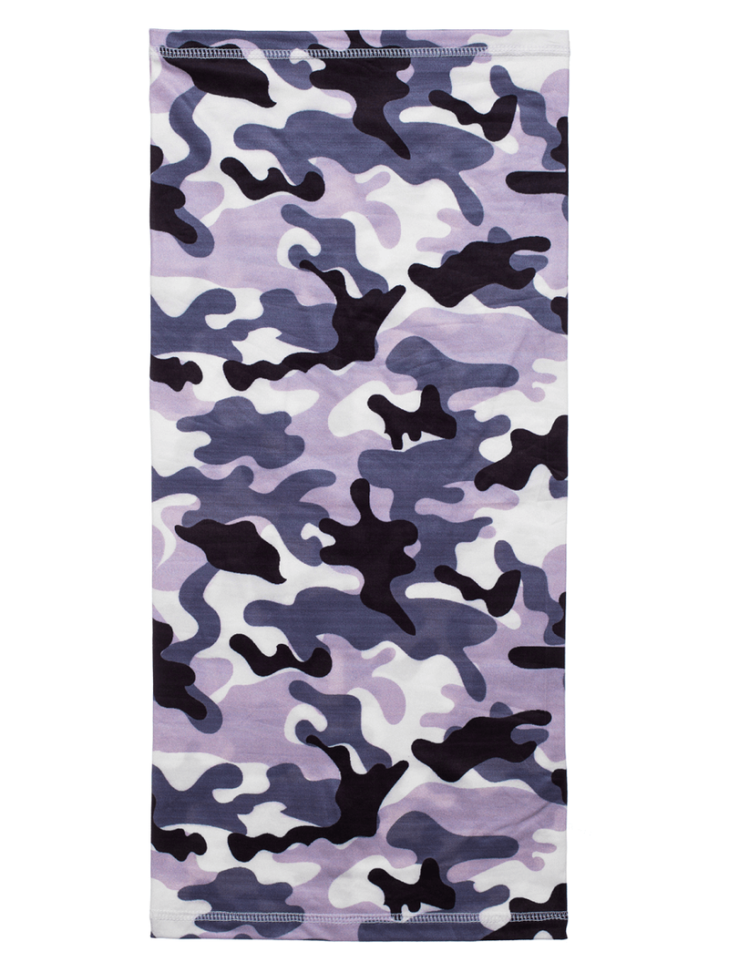 Димохідна хустка фіолетовий камуфляж OZONEE JS/YW05027