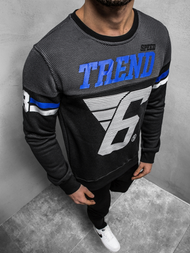 Толстовка чоловіча Чорна OZONEE JS/DD752Z