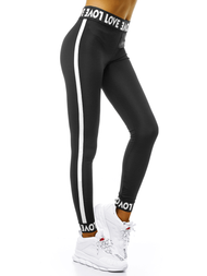 Legginsy damskie czarne OZONEE O/20488