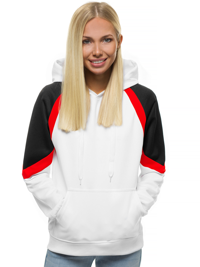 Жіноча Толстовка Бiла OZONEE JS/JK88118/1