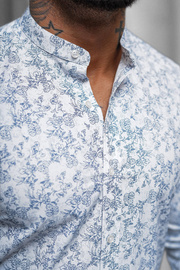 Koszula męska biała OZONEE O/V101