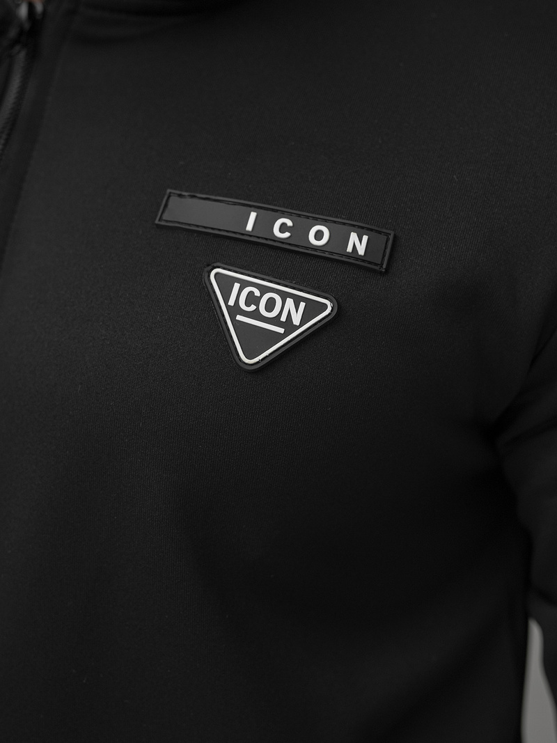 Спортивний костюм чоловічій чорний OZONEE O/LN11760