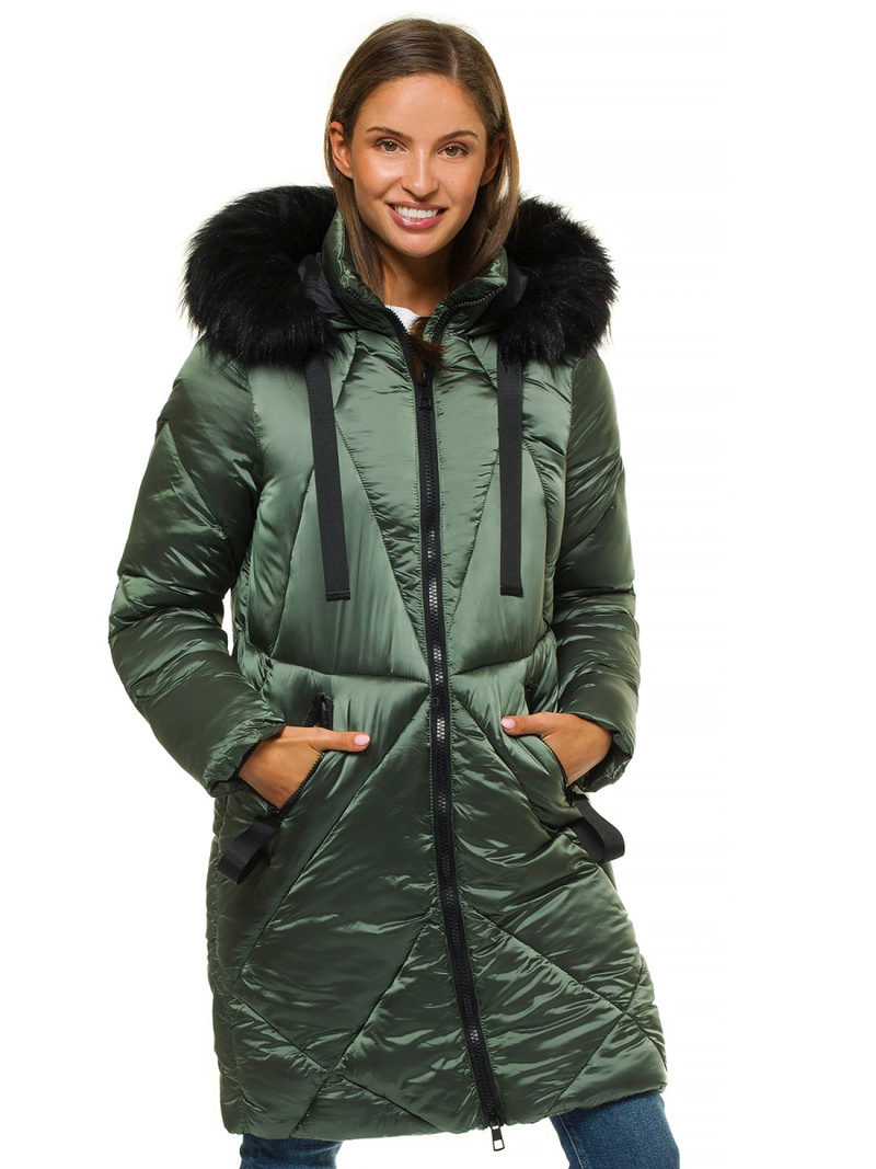 Куртка жіноча Хакi OZONEE JS/M23070/3