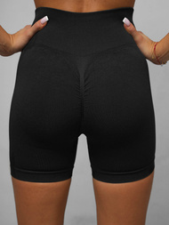 Жіночий спортивний костюм з двох частин чорний OZONEE O/SY2324