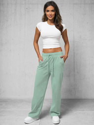 Штани Жіночі джинсові м'ятна OZONEE O/330097