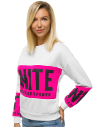 Жіноча Толстовка Бiла OZONEE JS/KSW1014