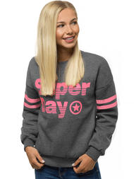 Bluza damska grafitowa OZONEE JS/KSW1011