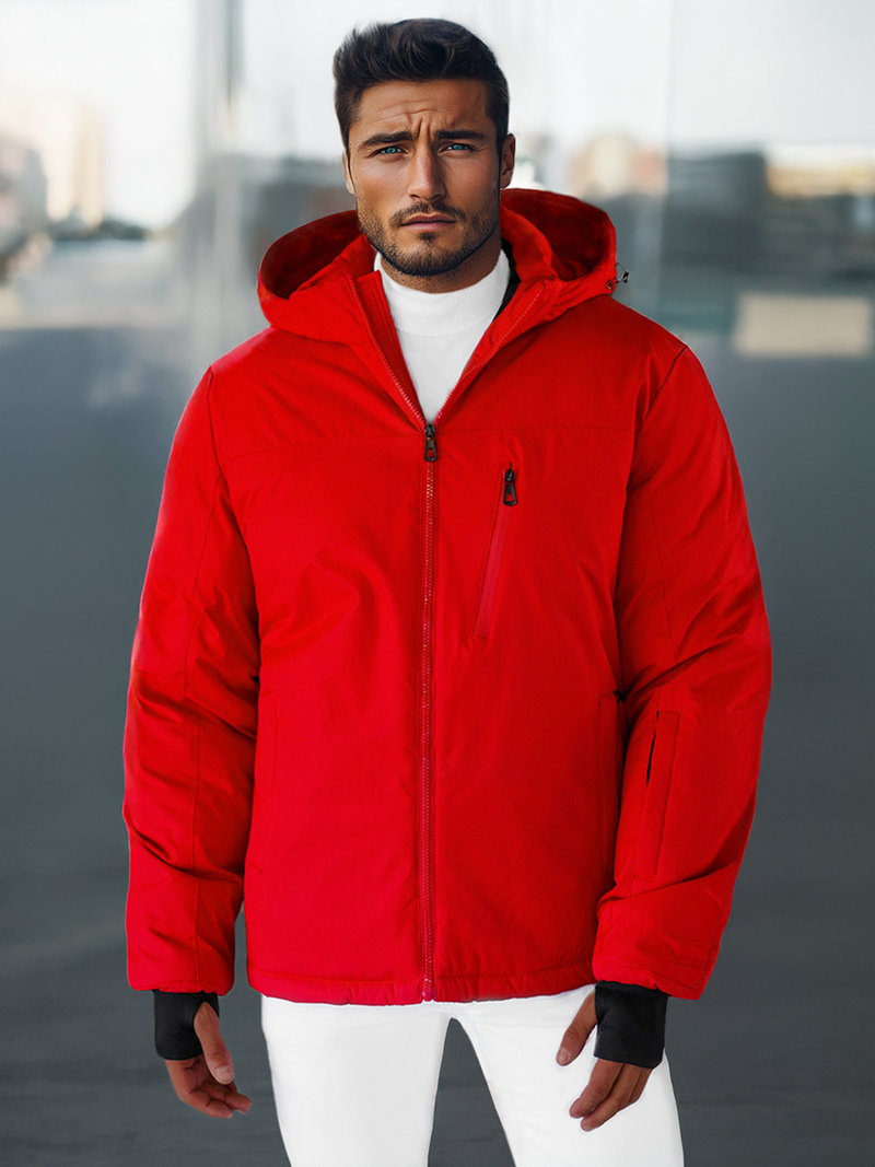 Kurtka zimowa męska czerwona OZONEE JS/91M9901/270Z