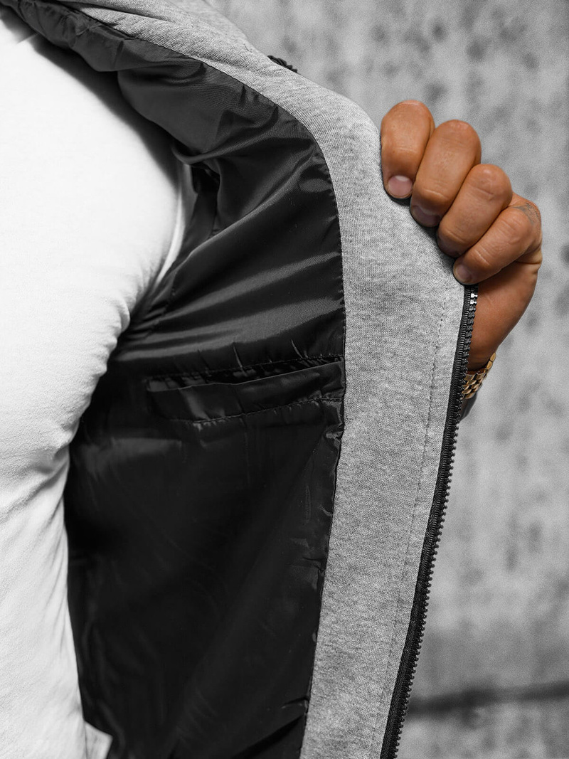 Безрукавка чоловіча чорна OZONEE JS/M751/392Z