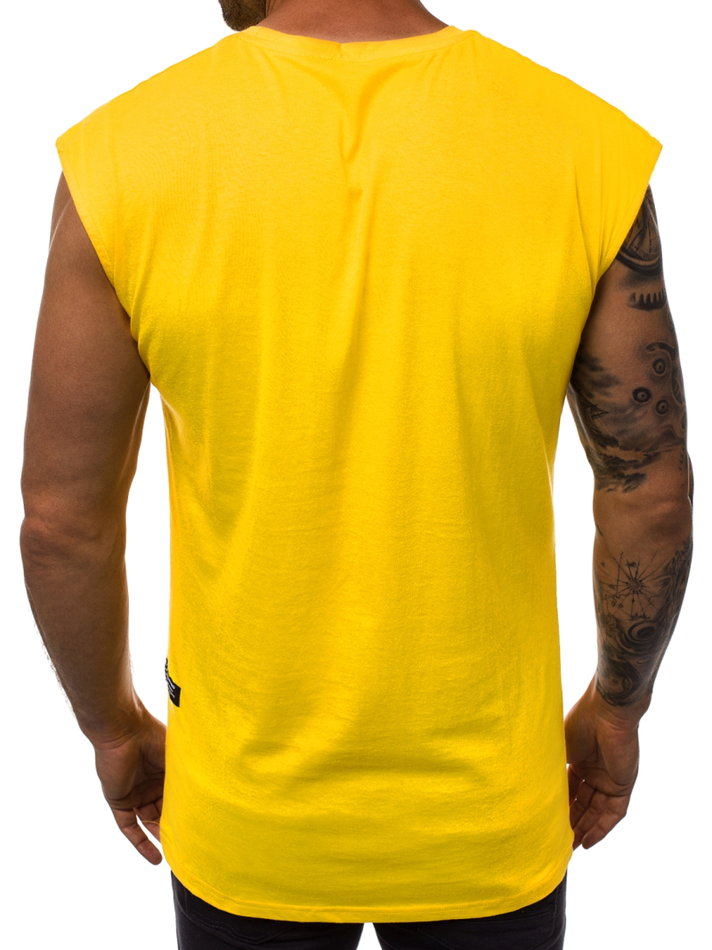 Майка чоловіча Жовта OZONEE O/1265Z