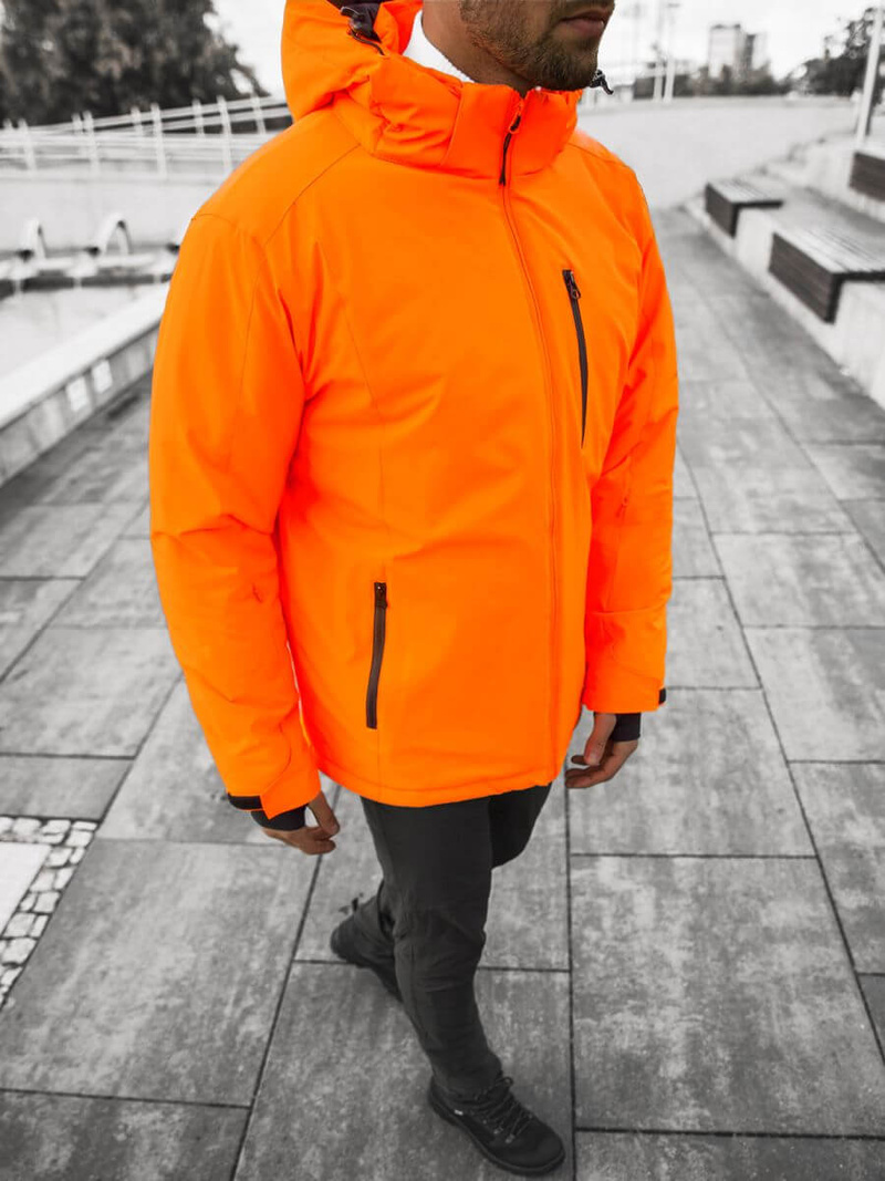 Куртка чоловіча помаранчева OZONEE JS/HH011/48Z