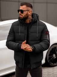 Kurtka zimowa męska czarna OZONEE JS/31M5031/392