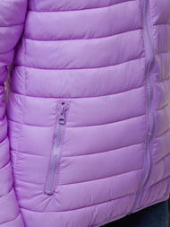 Kurtka przejściowa damska fioletowa OZONEE JS/M23036/37