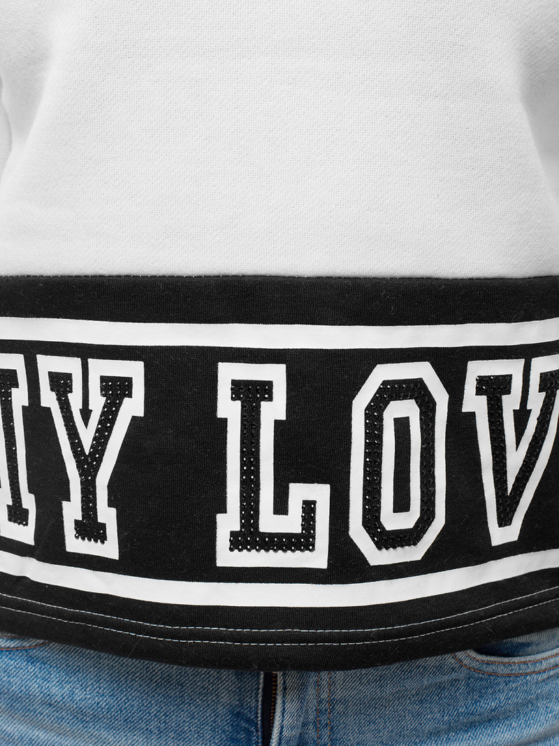 Жіноча Толстовка Бiла OZONEE JS/KSW2034