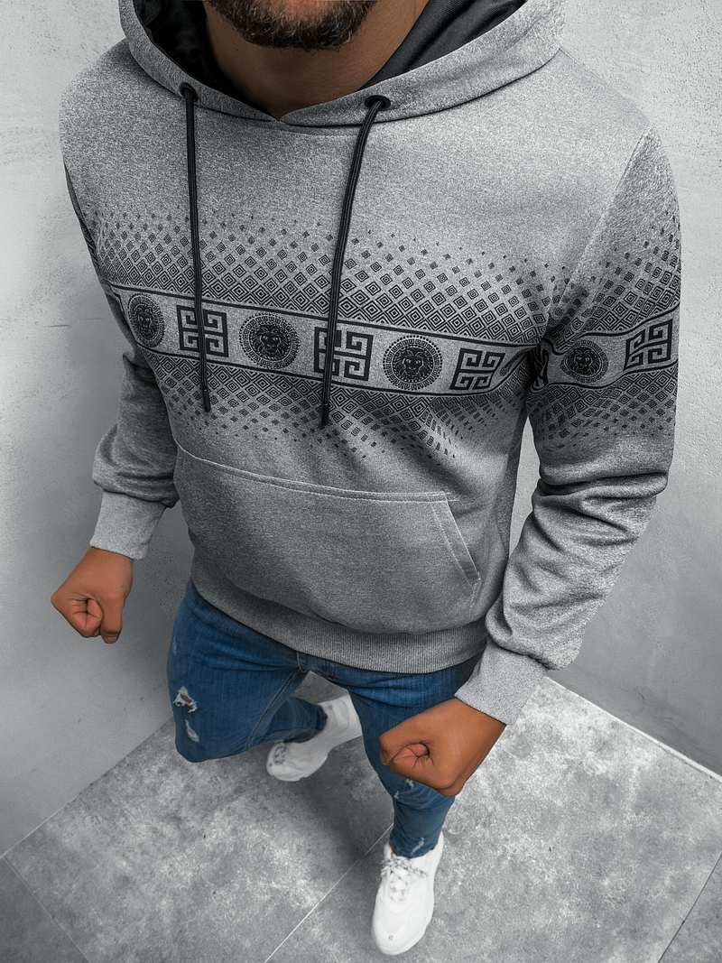 Толстовка чоловіча Сiра OZONEE O/HM502