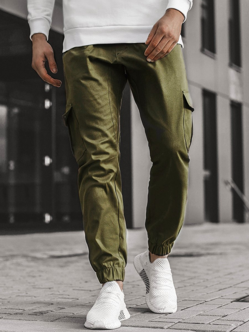 Штани чоловічі джоггери Хакi OZONEE A/404