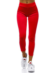 Legginsy damskie czerwone OZONEE JS/1036/D5
