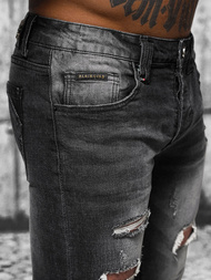 Чоловічі джинси Чорнi OZONEE NB/MP0086N