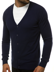 Sweter męski kardigan granatowy OZONEE TMK/YY06/16
