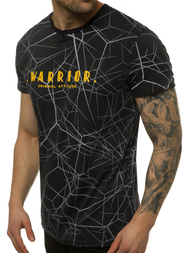 Футболка чоловіча Чорна OZONEE JS/SS10935