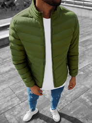 Kurtka męska przejściowa zielona OZONEE JS/SM70