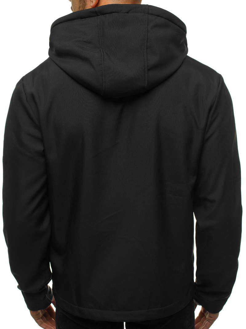 Куртка softshell чоловіча Чорна OZONEE JS/KS2194