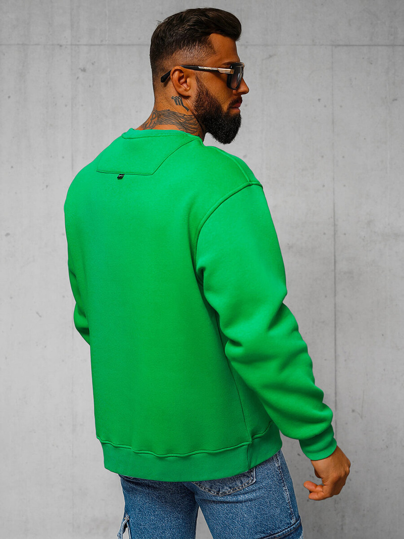 Bluza oversize zielona OZONEE O/SWE23055