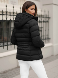 Куртка жіноча Чорна OZONEE JS/M769/392Z